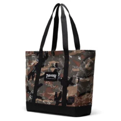 Herschel Supply X Thrasher Gonz Heritage Tote Bag - Woodland Camo 9 Herschel Supply X Thrasher Gonz Heritage Tote Bag - Woodland Camo -DADDIES Skate Gear 828432717996 3