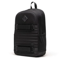 Herschel Supply Fleet Skate Backpack - Black -DADDIES Skate Gear 828432718078 3