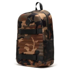 Herschel Supply Fleet Skate Backpack - Woodland Camo/Black -DADDIES Skate Gear 828432718092 3