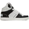 Osiris Clone Shoes - Black/White/Black -DADDIES Skate Gear 840219538785 1