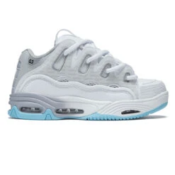 Osiris D3 2001 Shoes - White/Grey/Baby Blue