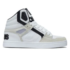 Osiris Clone Shoes - White/Black/White