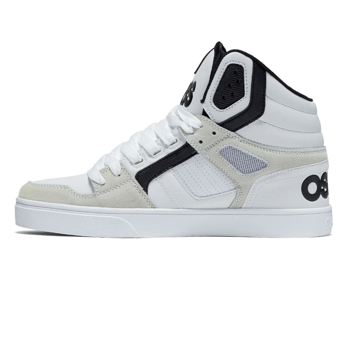 Osiris Clone Shoes - White/Black/White 4 Osiris Clone Shoes - White/Black/White - Image 2