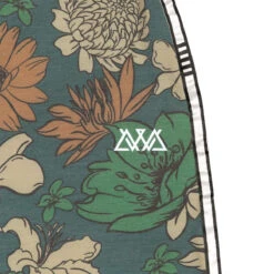 AVVA Sketch Hibiscus 19 Boardshorts - Olive -DADDIES Skate Gear 840330623438 4