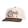 Sendero Cowboy Country Club Hat - Cream/Brown