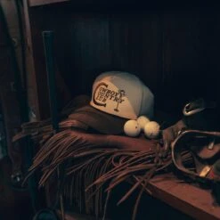 Sendero Cowboy Country Club Hat - Cream/Brown -DADDIES Skate Gear 840380321278 4