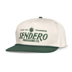 Sendero Logo Hat - Cream/Green
