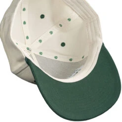 Sendero Logo Hat - Cream/Green -DADDIES Skate Gear 840380334407 4