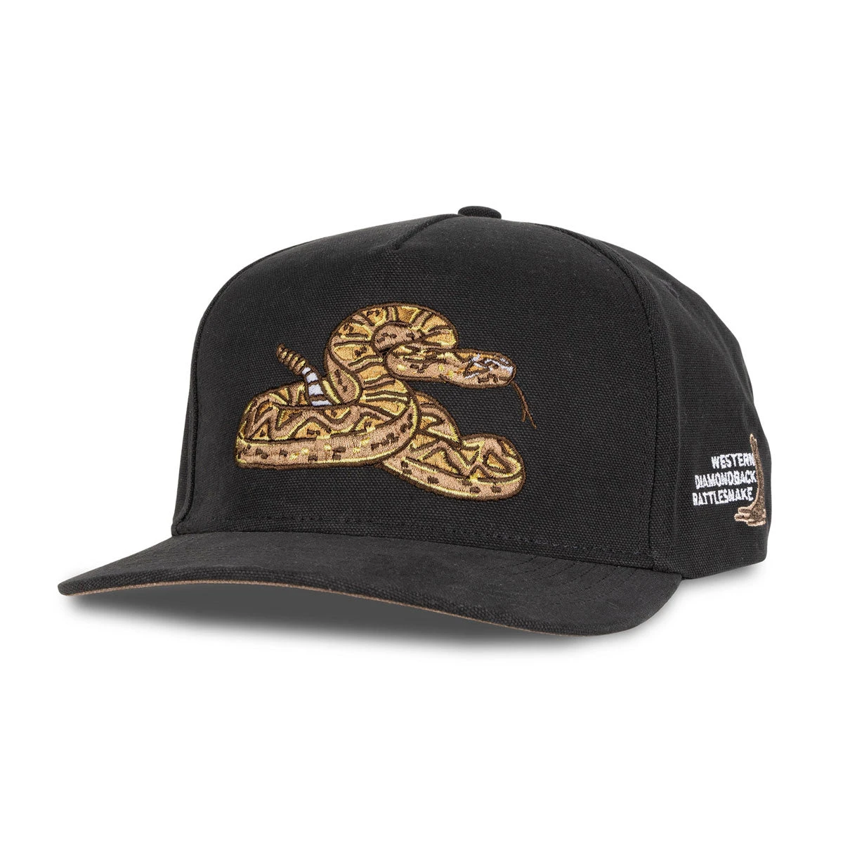 Sendero Rattlesnake Hat - Black 3 Sendero Rattlesnake Hat - Black