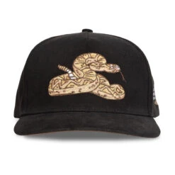 Sendero Rattlesnake Hat - Black 10 Sendero Rattlesnake Hat - Black -DADDIES Skate Gear 840380334766 4