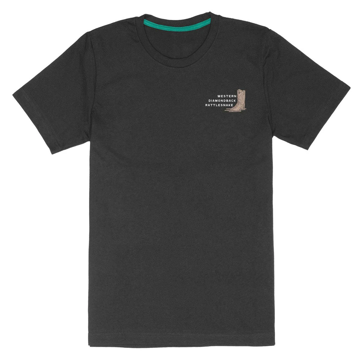 Sendero Rattlesnake T-Shirt - Vintage Black 4 Sendero Rattlesnake T-Shirt - Vintage Black - Image 2