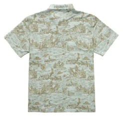 Sendero Cantina Polo Shirt - Desert Abduction Print 10 Sendero Cantina Polo Shirt - Desert Abduction Print -DADDIES Skate Gear 840380340620 4