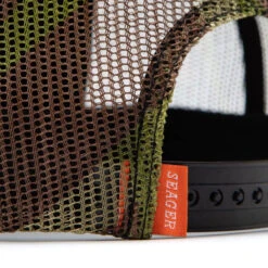 Seager X Waylon Jennings Flying W Snapback Hat - Camo 9 Seager X Waylon Jennings Flying W Snapback Hat - Camo -DADDIES Skate Gear 840409719338 3