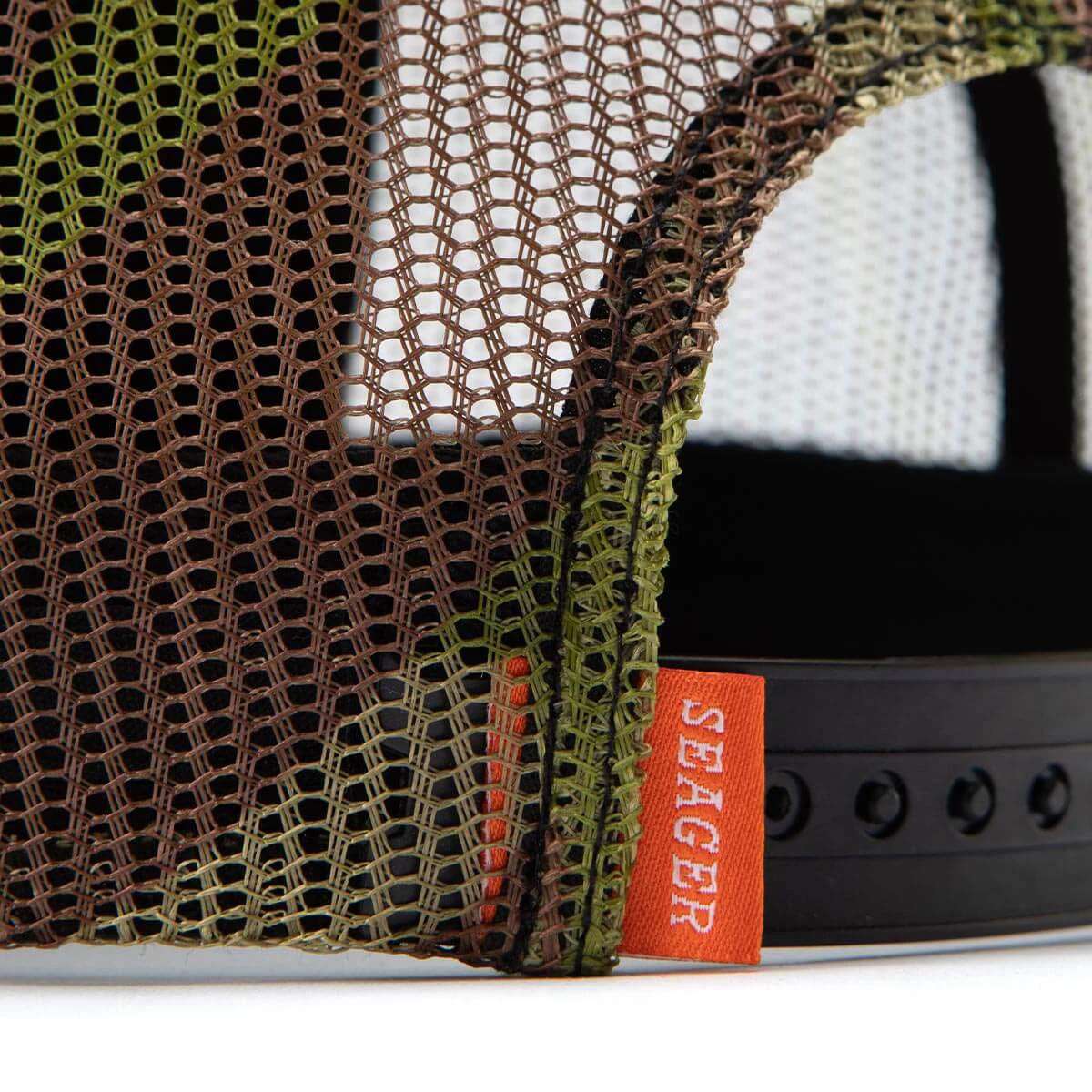 Seager X Waylon Jennings Flying W Snapback Hat - Camo 5 Seager X Waylon Jennings Flying W Snapback Hat - Camo - Image 3