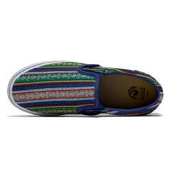 C1rca 50 Slip Shoes - Zapotec Blue/White -DADDIES Skate Gear 841021105943 3