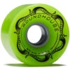 Carver Roundhouse Slick 83a Longboard Wheels - Green Glo - 65mm