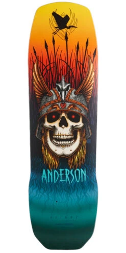Powell Peralta Powell-Peralta Flight Andy Anderson Crane Skull Skateboard Deck - 9.13"