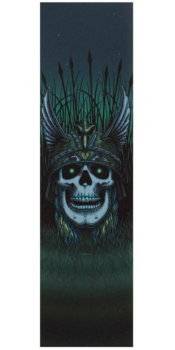 Powell Peralta Powell-Peralta Andy Anderson Grip Tape - Green 3 Powell Peralta Powell-Peralta Andy Anderson Grip Tape - Green