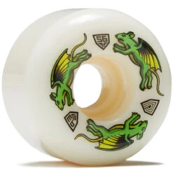 Powell Peralta Powell-Peralta Dragon Formula 93a Nano Rat A2 Skateboard Wheels - Off White - 56mm