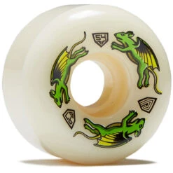 Powell Peralta Powell-Peralta Dragon Formula 97a Nano Rat V6 Skateboard Wheels - Off White - 54mm