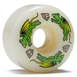 Powell Peralta Powell-Peralta Dragon Formula 97a Nano Rat V4 Skateboard Wheels - Off White - 54mm