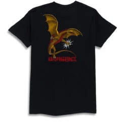 Powell Peralta Powell-Peralta Dragons Logo T-Shirt - Black