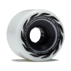 Bones ATF Rough Riders Eternal Flame 80a Skateboard Wheels - White - 56mm