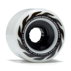 Bones ATF Rough Riders Eternal Flame 80a Skateboard Wheels - White - 59mm