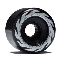 Bones ATF Rough Riders Eternal Flame 80a Skateboard Wheels - Black - 59mm
