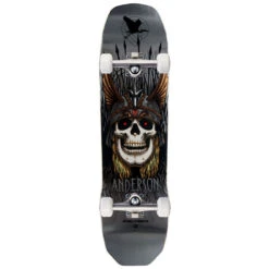 Powell Peralta Powell-Peralta Andy Anderson Heron Skateboard Complete - Silver Foil - 8.40"