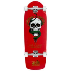 Powell Peralta Powell-Peralta Mike McGill McTwist 40th Anniversary Reissue Skateboard Complete - Red/Gold Foil - 10.00"