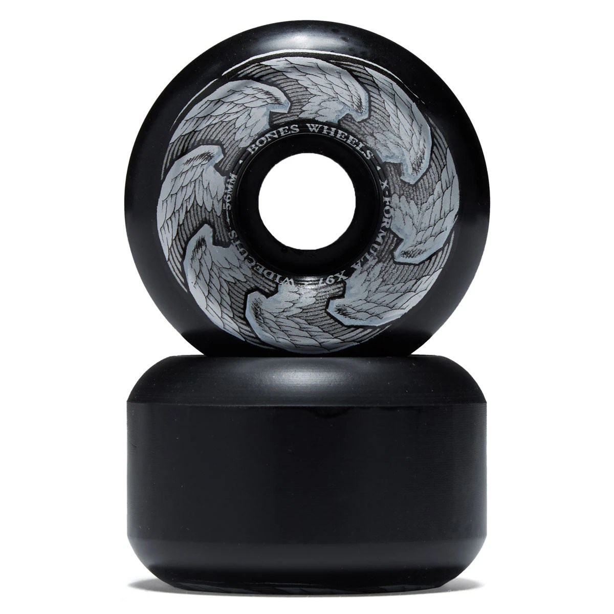 Bones X Formula Death Angels 97a V6 Widecut Skateboard Wheels - 56mm 4 Bones X Formula Death Angels 97a V6 Widecut Skateboard Wheels - 56mm - Image 2