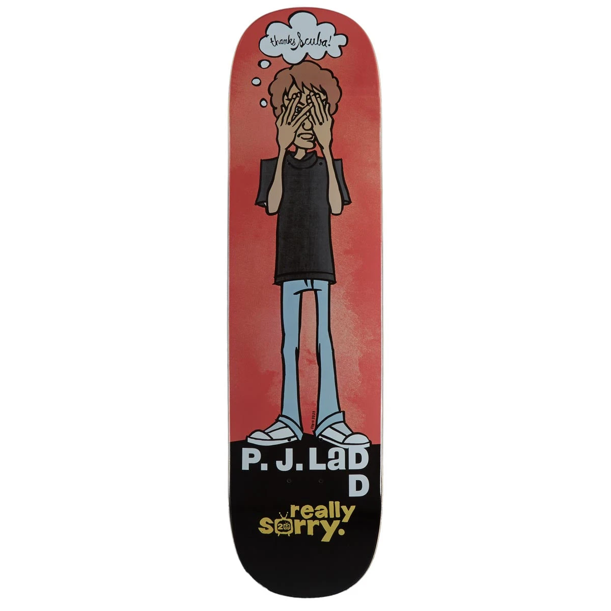 Flip Ladd Really Sorry 20th Anniversary Skateboard Deck - 8.125" 3 Flip Ladd Really Sorry 20th Anniversary Skateboard Deck - 8.125"