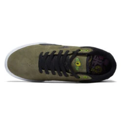 Fallen The Fiend II Elliot Sloan Shoes - Olive/Black/Orange -DADDIES Skate Gear 8445160080271 3