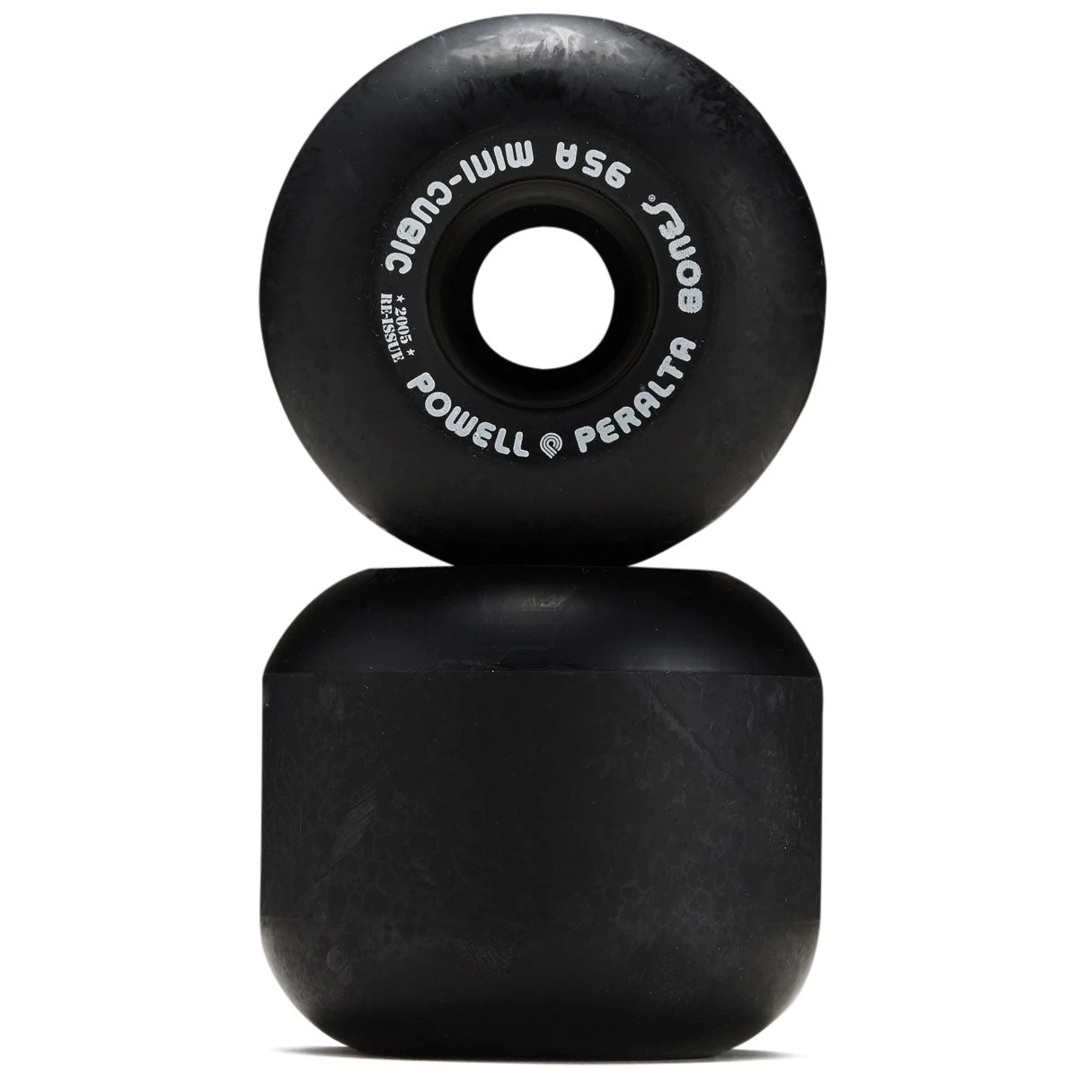 Powell Peralta Powell-Peralta Mini Cubics 95A Skateboard Wheels - Black - 64mm 4 Powell Peralta Powell-Peralta Mini Cubics 95A Skateboard Wheels - Black - 64mm - Image 2