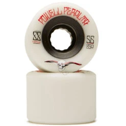 Powell Peralta Powell-Peralta G-Slides 85A Longboard Wheels - White - 56mm -DADDIES Skate Gear 845584098308 2