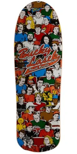 Powell Peralta Powell-Peralta Bucky Lasek Stadium 03 Skateboard Deck - Orange - 9.82"