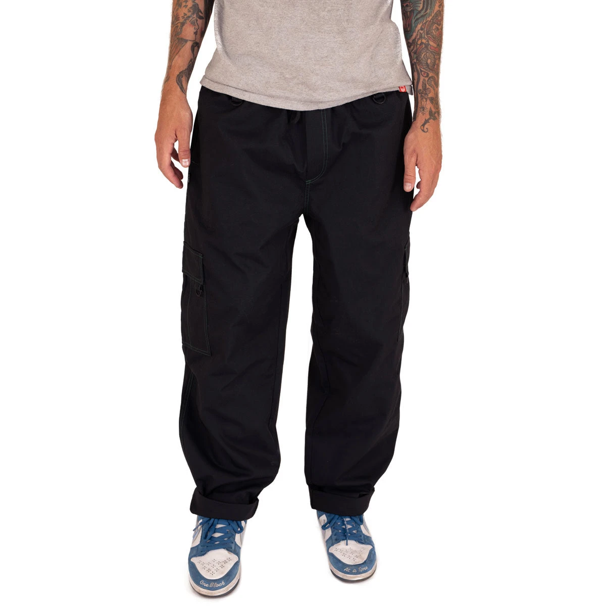 CCS Chandler Ripstop Cargo Pants - Black/Green 3 CCS Chandler Ripstop Cargo Pants - Black/Green