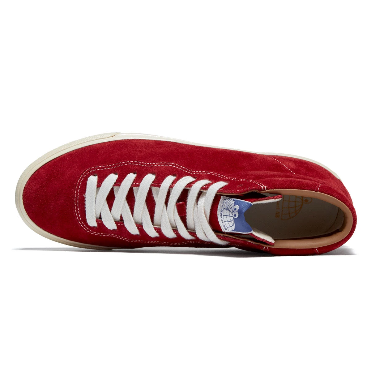 Last Resort AB VM001 Suede Hi Shoes - Old Red/White 5 Last Resort AB VM001 Suede Hi Shoes - Old Red/White - Image 3