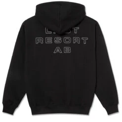 Last Resort AB Eurostyle Hoodie - Black/White