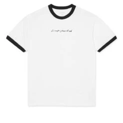 Last Resort AB Signature Ringer T-Shirt - White/Black