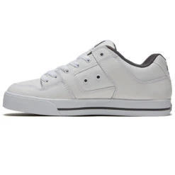 DC Pure Shoes - White/Battleship/White -DADDIES Skate Gear 883324347910 2