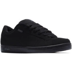 Etnies Kingpin Shoes - Black/Black -DADDIES Skate Gear 885075878262 1