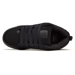 DC Court Graffik Shoes - Black/Black/Black -DADDIES Skate Gear 886434908897 3