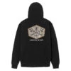 Dark Seas Solid Oak Hoodie - Black