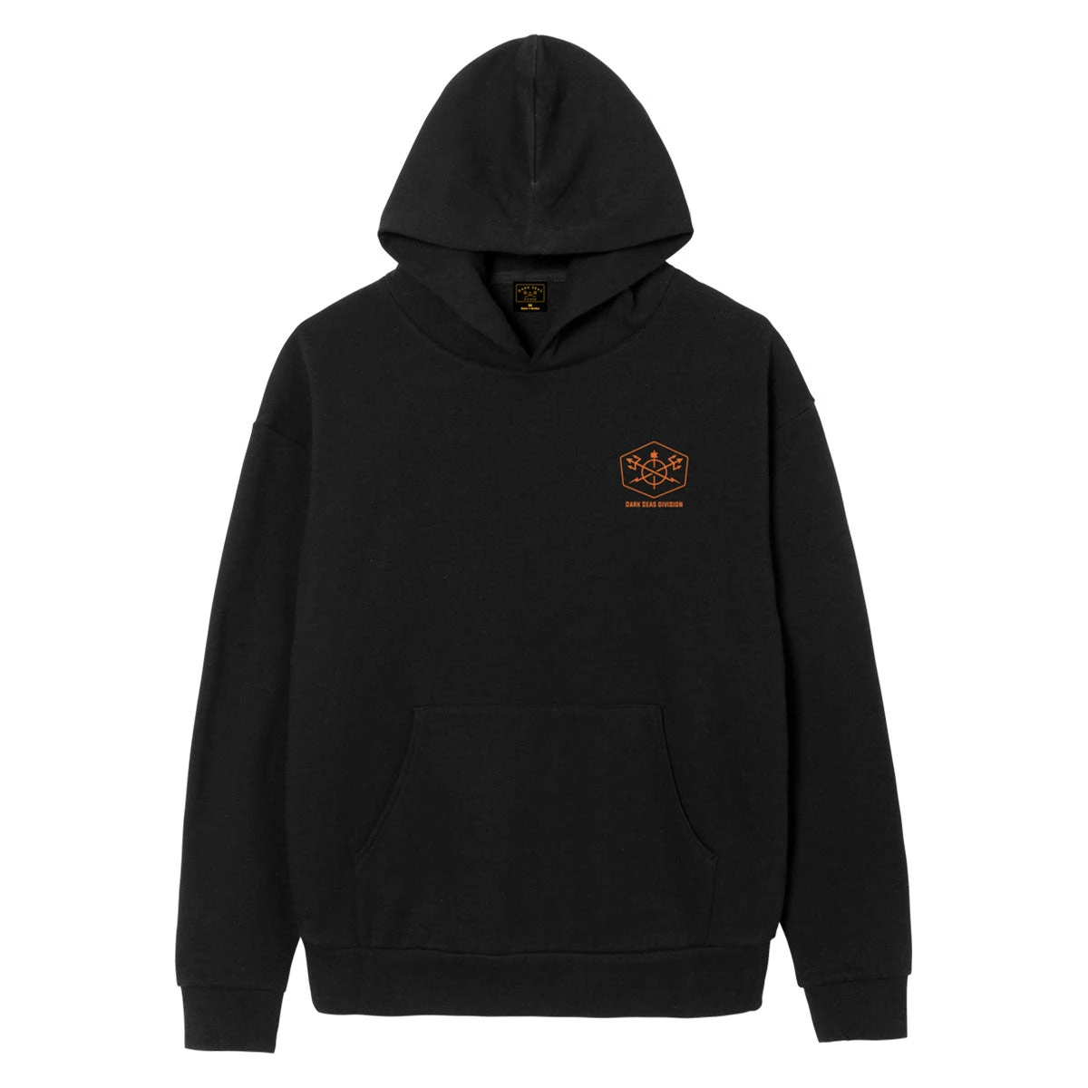 Dark Seas Solid Oak Hoodie - Black 4 Dark Seas Solid Oak Hoodie - Black - Image 2