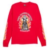 Loser Machine Executioner Long Sleeve T-Shirt - Red -DADDIES Skate Gear 886731640667 1