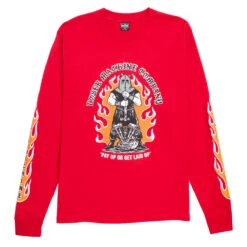 Loser Machine Executioner Long Sleeve T-Shirt - Red