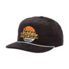 Loser Machine Sunset Hat - Black -DADDIES Skate Gear 886731653421 1
