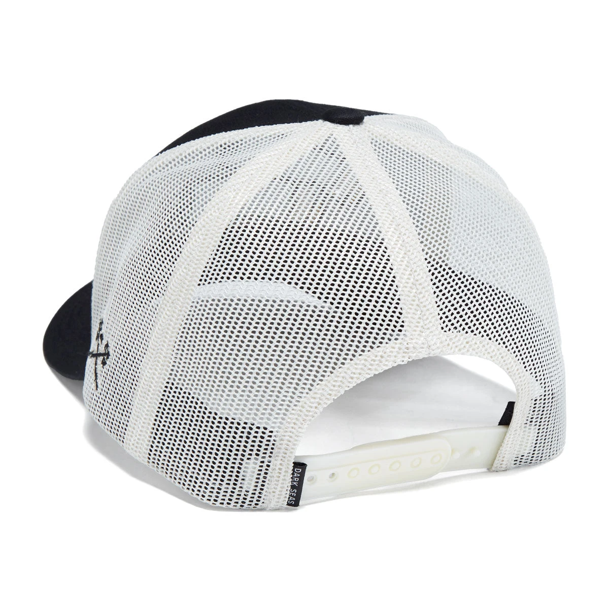 Dark Seas Hookline Hat - Black/White 4 Dark Seas Hookline Hat - Black/White - Image 2